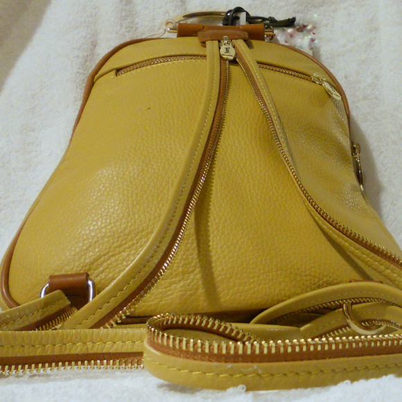 Valentina Bags Valentina Italy Leather Backpack 20 Nwt Poshmark